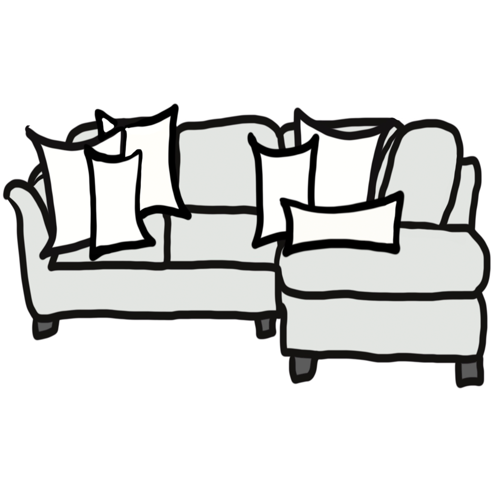 Pillow Size Guide For Sectional Sofa