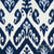 Thibaut Indies Ikat Navy Large Scale Bold Graphic Designer Decorative Throw Pillow Cover Pattern Repeat
