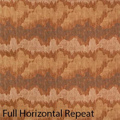 Kelly Wearstler Cascadia Saffron Full Horizontal Repeat
