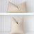Kelly Wearstler Lee Jofa Dadami Honey Tan Woven Linen Striped Designer Throw Pillow Cover in Square and Lumbar Sizes