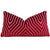 Schumacher Vanderbilt Pink Fuchsia Cut Velvet Designer Luxury Decorative Lumbar Throw Pillow Cover