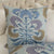 Thibaut Tybee Tree Lavender Purple Blue Floral Block Print Designer Linen Decorative Throw Pillow Cover Product Video
