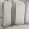 Thibaut Abito Powder Blue Stripe Designer Luxury Throw Pillow Cover Product Video