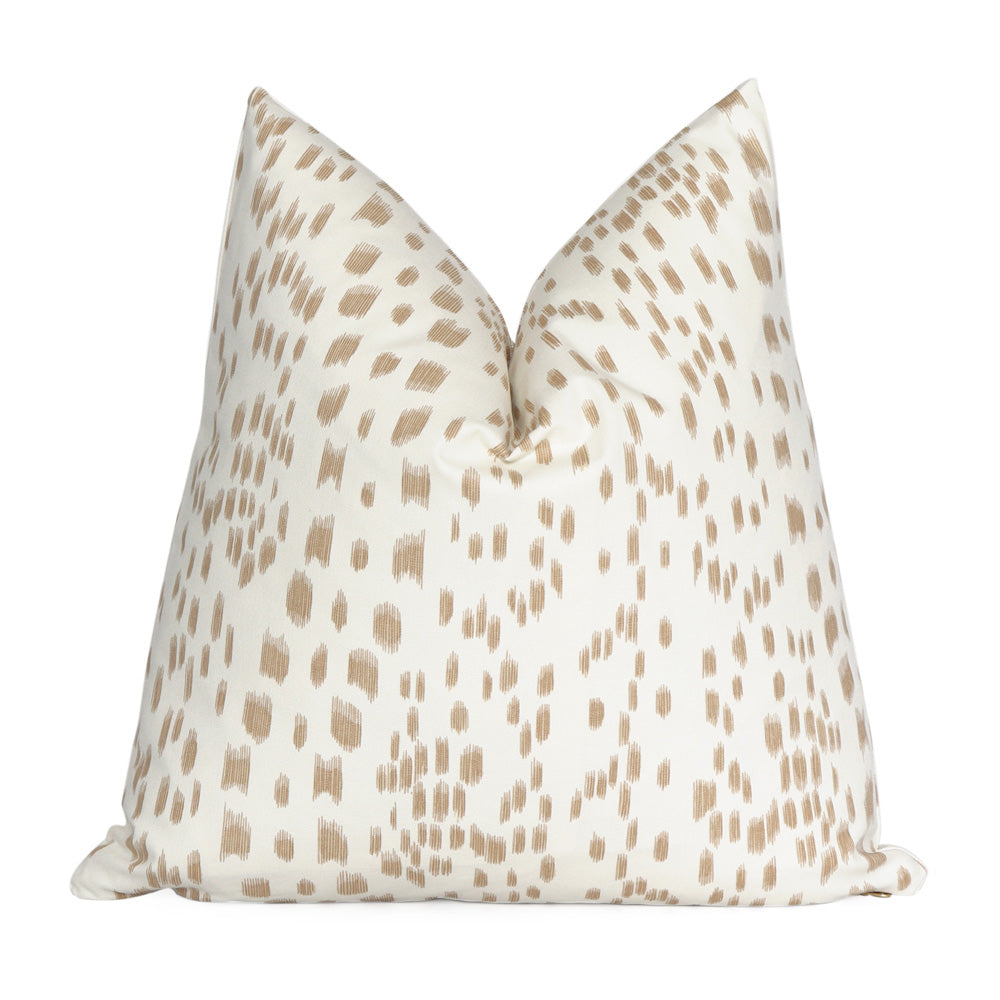 Brunschwig Fils Les Touches Sand Throw Pillow Cover