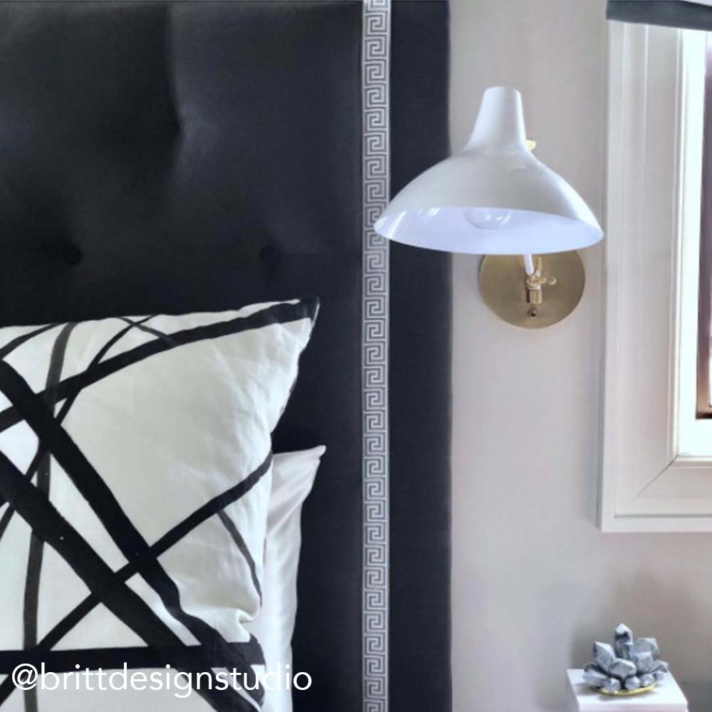 Channels Ebony Pillow Cover