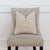 Kelly Wearstler Feline Cheetah Beige Designer Decorative Throw Pillow Cover on Chair in Home
