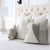 Kelly Wearstler District Alabaster Designer Luxury Decorative Throw Pillow Cover in Bedroom