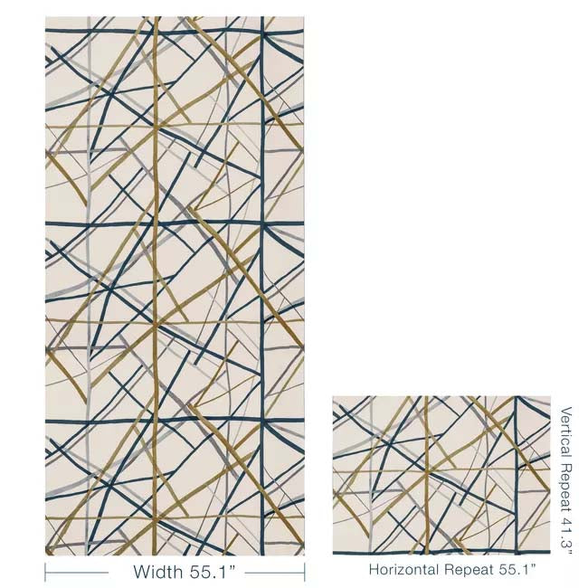 Simpatico Sand Striped Designer Decorative Throw Pillow Cover Fabric Repeat