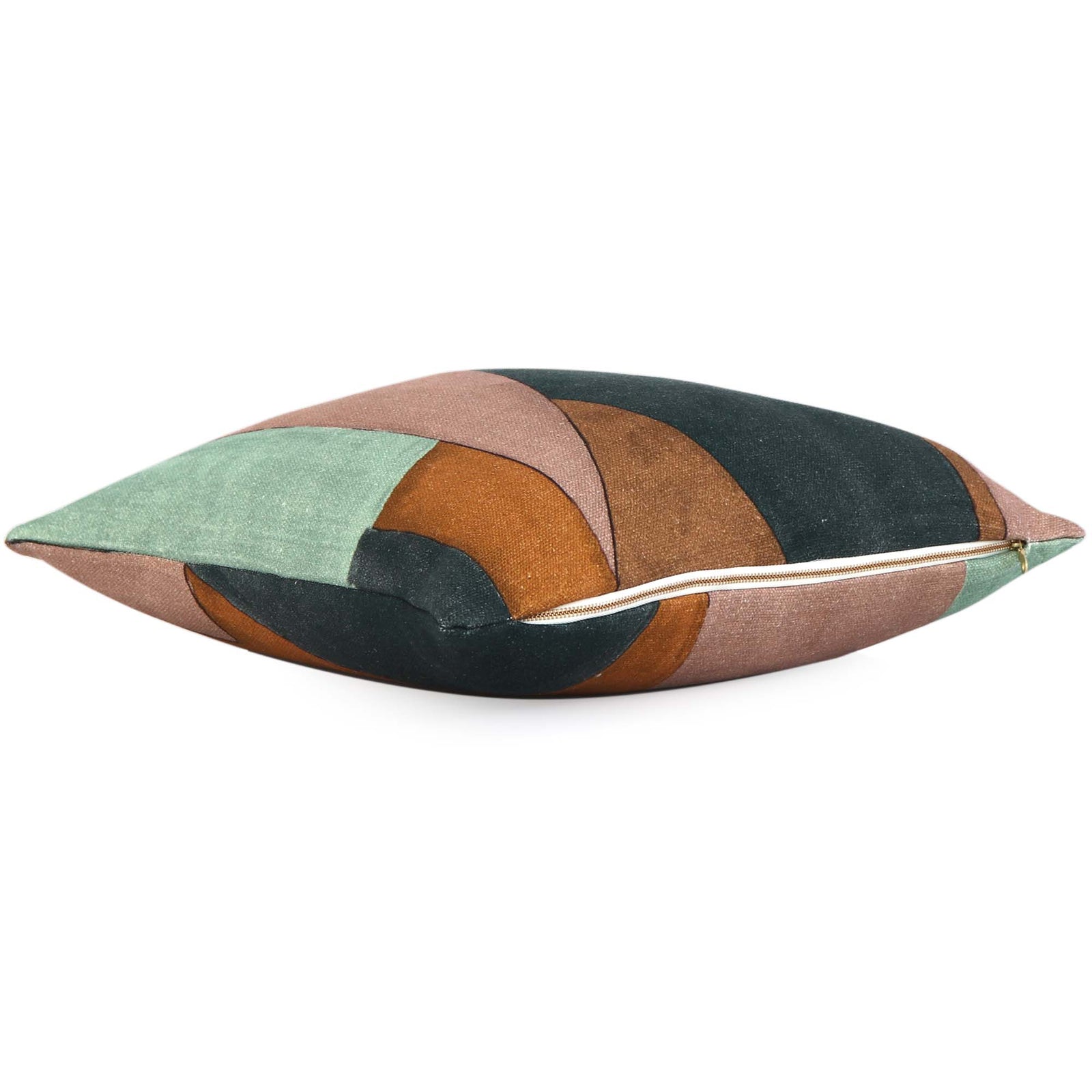 Kelly Wearstler District Tobacco Decorative Luxury Designer Throw Pillow Cover with Zipper