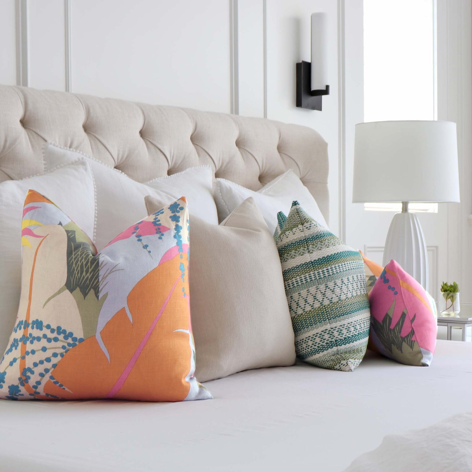 Schumacher Ananas Tropical Pineapple Designer Luxury Throw Pillow Cover with Matching Throw Pillows