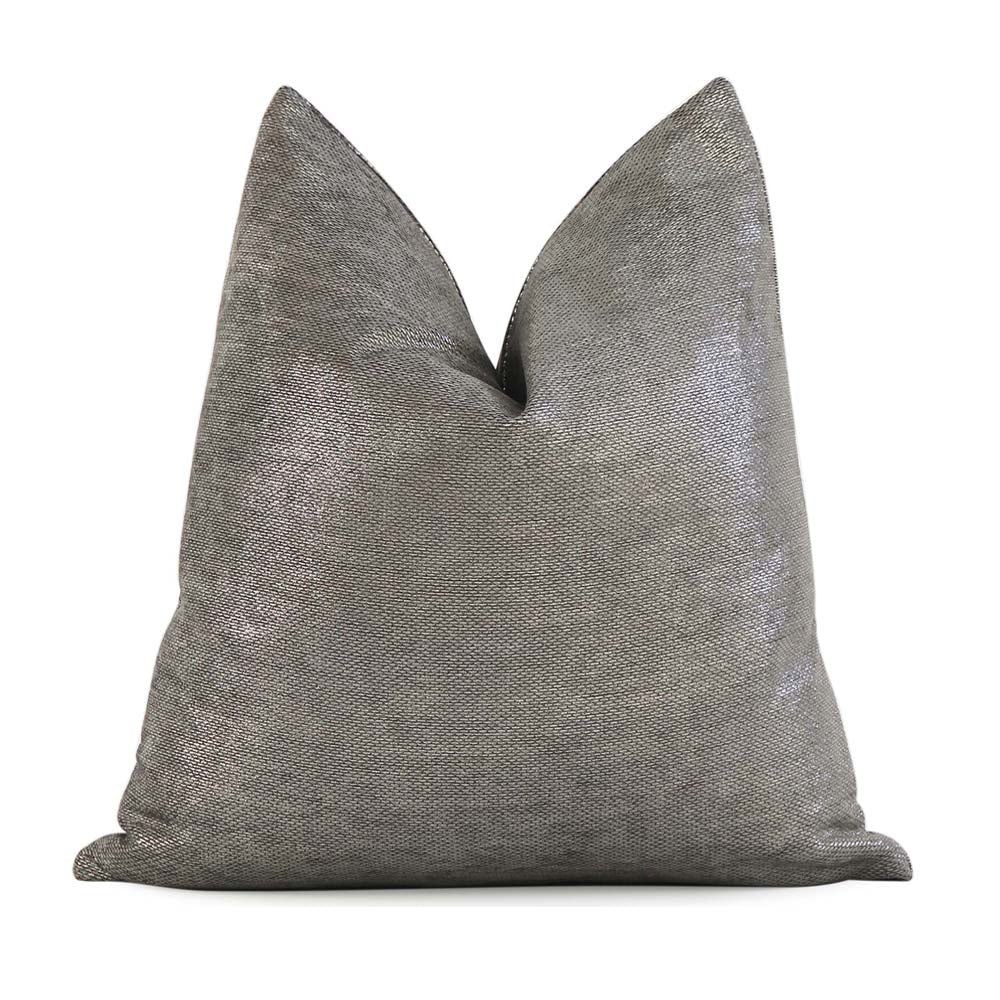 Schumacher Glimmer Mineral Textured Designer Luxury Throw Pillow Cover