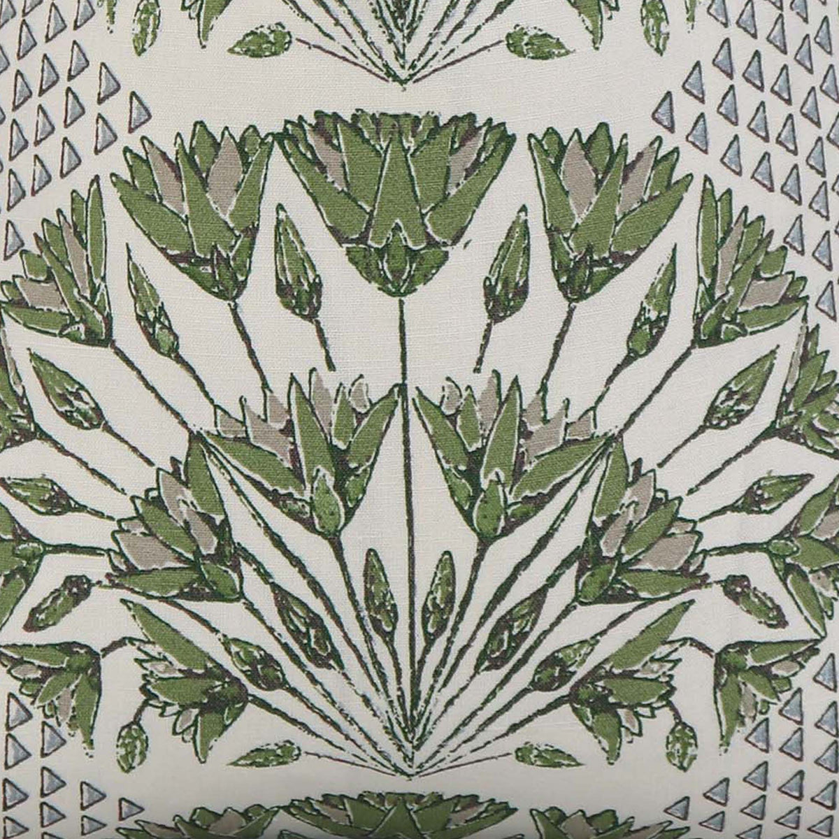 Cairo Floral Green / 4x4 inch Fabric Swatch