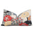 Thibaut Anna French Laura Coral Orange Black Floral Linen Designer Decorative Lumbar Throw Pillow Cover