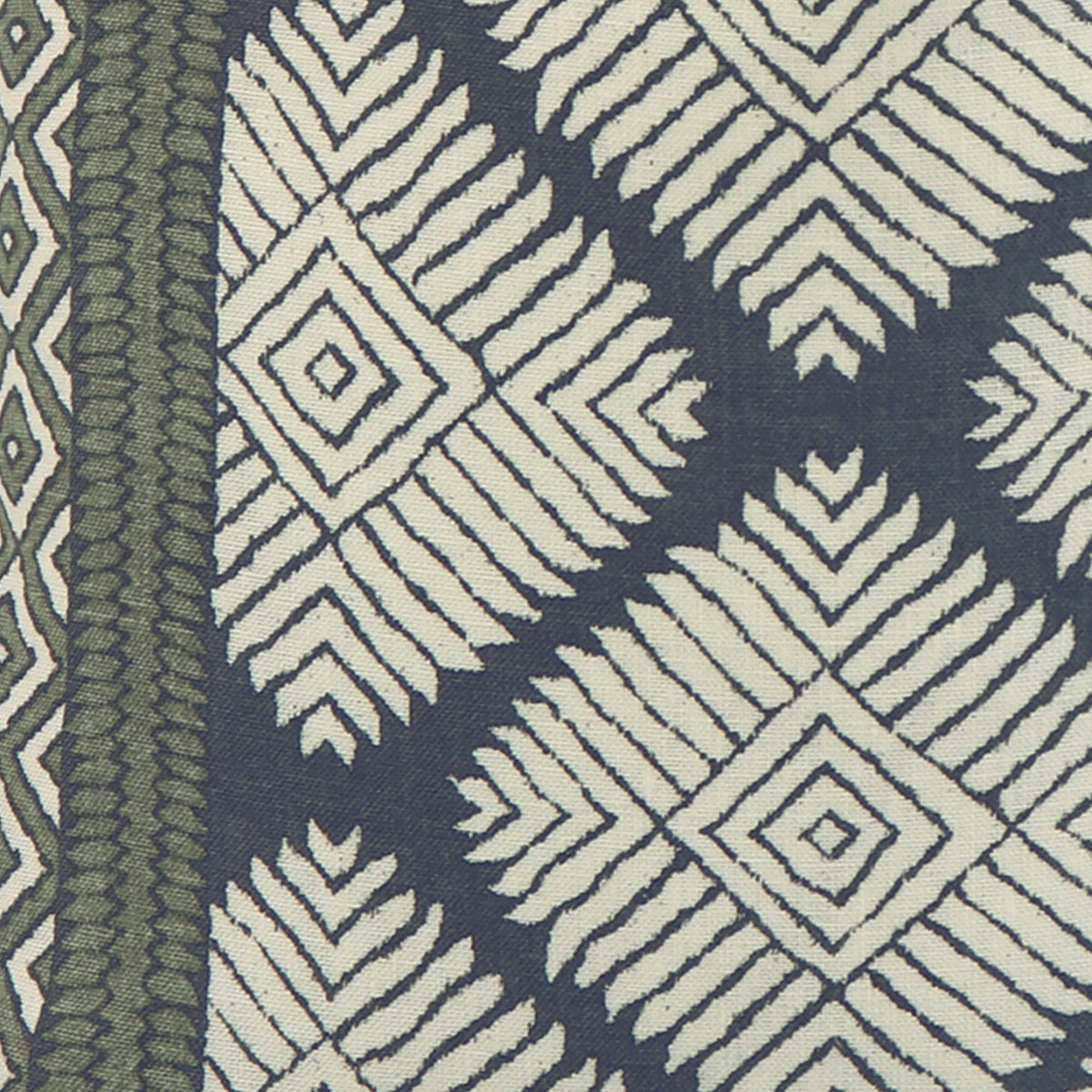 Austin Bluestone and Green / 4x4 inch Fabric Swatch