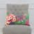 Thibaut Honshu Green Floral Designer Luxury Decorative Lumbar Throw Pillow Cover on Chair