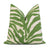 Thibaut Serengeti Zebra Designer Luxury Green Throw Pillow Cover