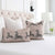 Scalamandre Zebras Petite Sand Designer Animal Print Throw Pillow Cover in Bedroom