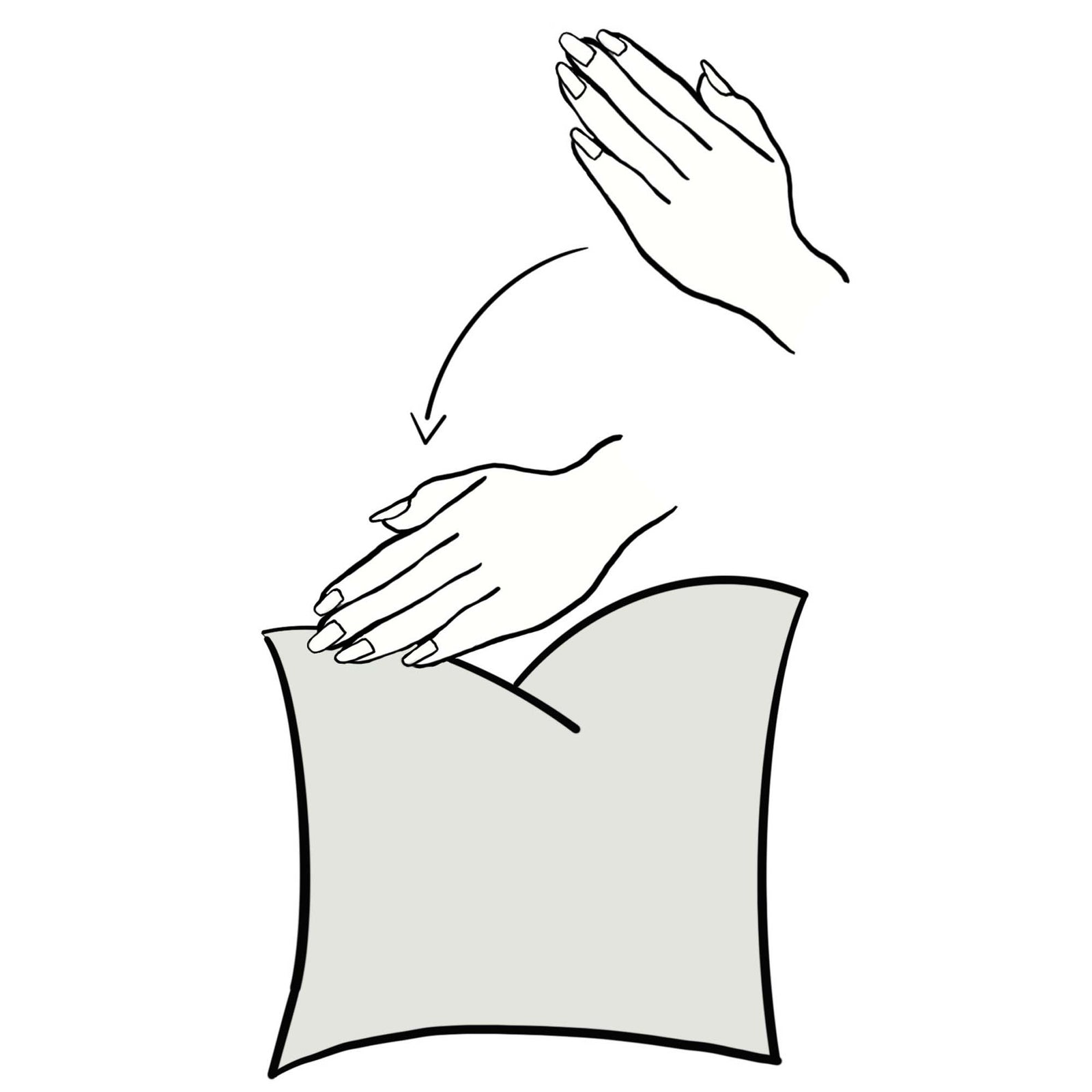 Guide to Karate Chop Decorative Throw Pillow Insert