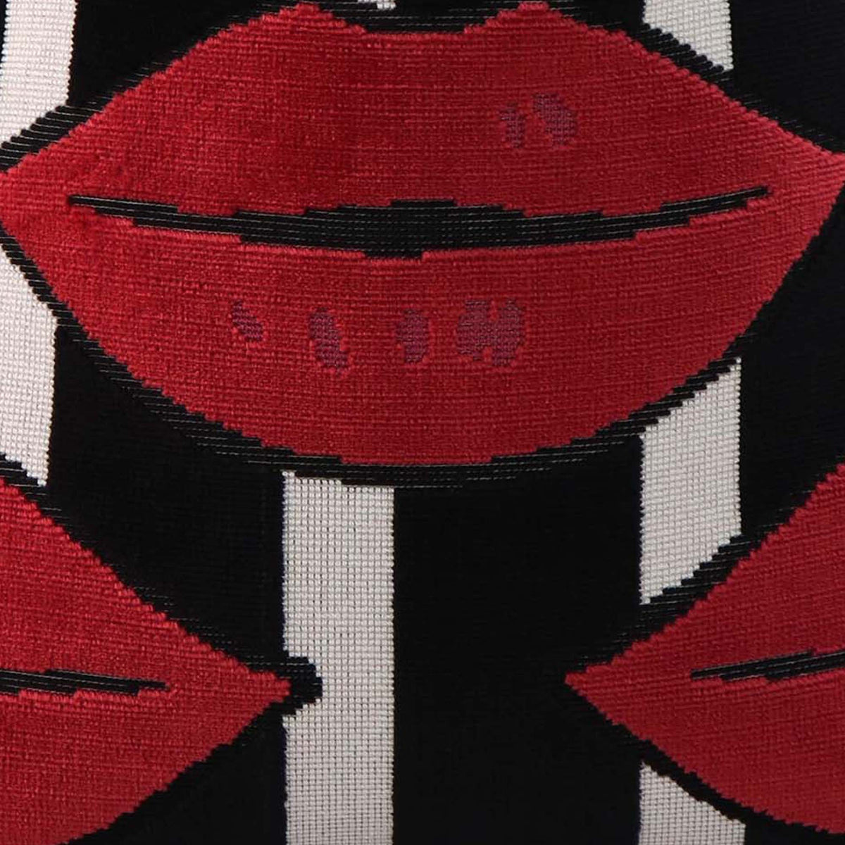 Amuse Bouche Lipstick Red / 4x4 inch Fabric Swatch