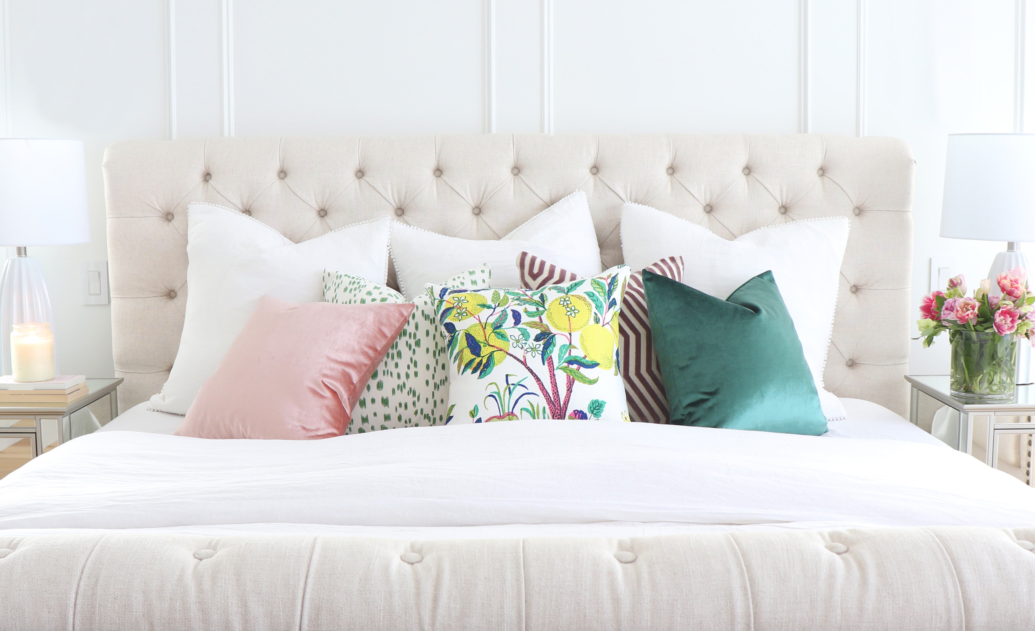 Handcrafted 12" x 18" Lumbar Pillow Cover Chloe & Olive Page 7