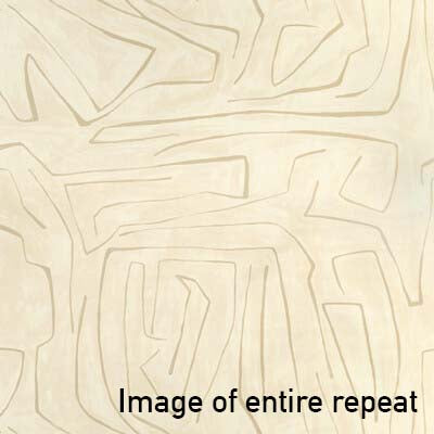 Kelly Wearstler Graffito Parchment Contemporary Designer Fabric Repeat