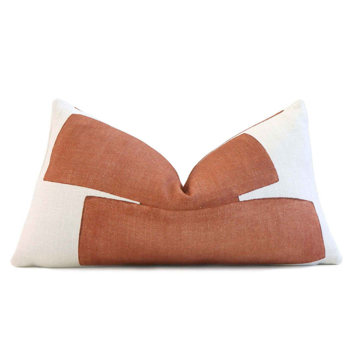 Kravet Couture Art District Stacked Clay Graphic Designer Luxury Decorative Lumbar Throw Pillow Cover