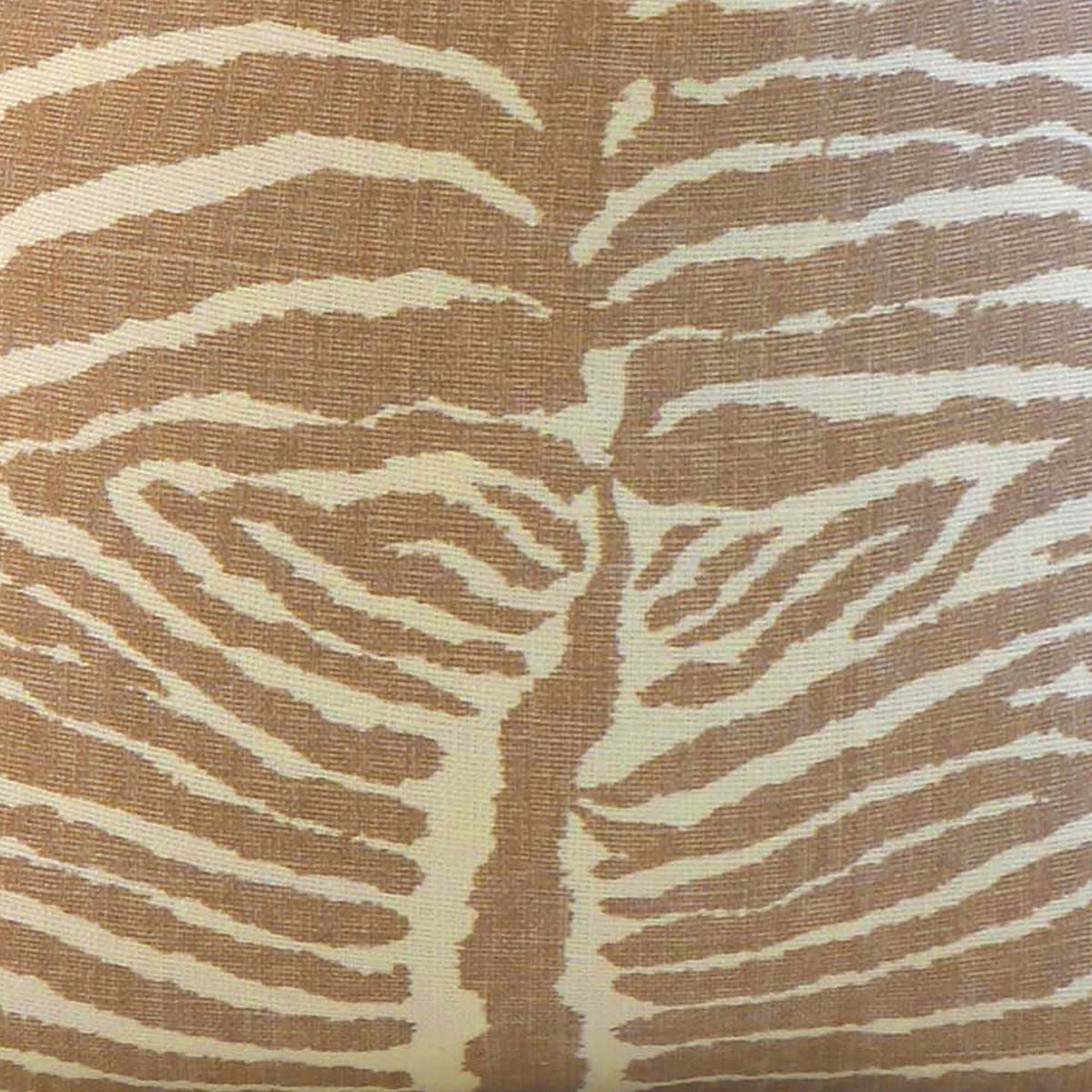 Le Zebre Beige / 4x4" Fabric Swatch