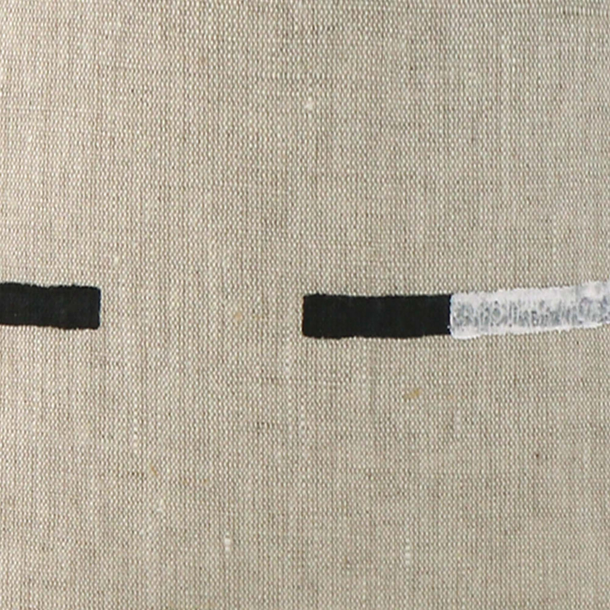 Overlapping Dashes Navy / 4x4 inch Fabric Swatch