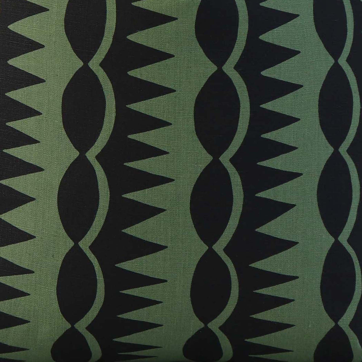 Dagger Stripe Green / 4x4 inch Fabric Swatch