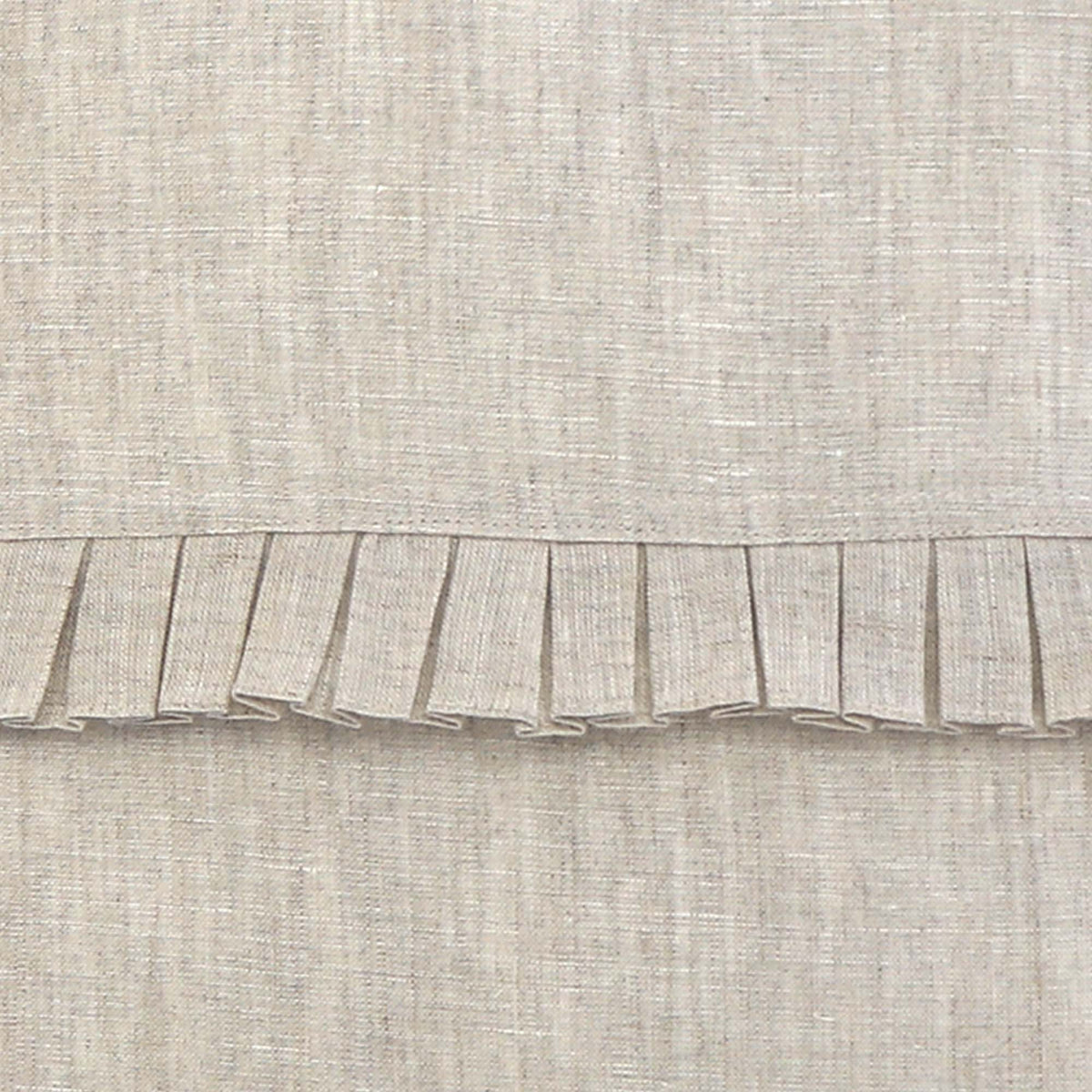 Dorothy Pleated Linen / 4x4 inch Fabric Swatch