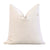 Schumacher Globo Knotted Handwoven Natural White Designer Textured Throw Pillow Cover