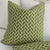 Thibaut Cobblestone Spring Lime Green Performance Textured Designer Decorative Chevron Throw Pillow Cover Product Video