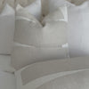 Kravet Stacked Fog Gray Graphic Print Designer Throw Pillow Cover Product Video