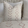 Thibaut Performance Anasazi Canyon Red Woven Striped Designer Luxury Throw Pillow Cover Product Video