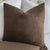 Schumacher Glimmer Bronze Dark Brown Designer Throw Pillow Cover Product Video