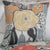 Thibaut Anna French Laura Coral Orange Black Floral Linen Designer Decorative Throw Pillow Cover Product Video