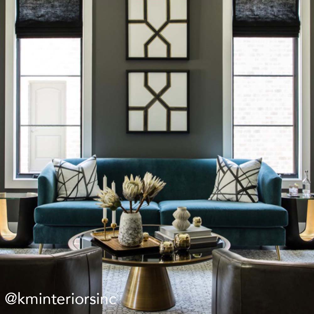 Channels Ebony Pillow Cover