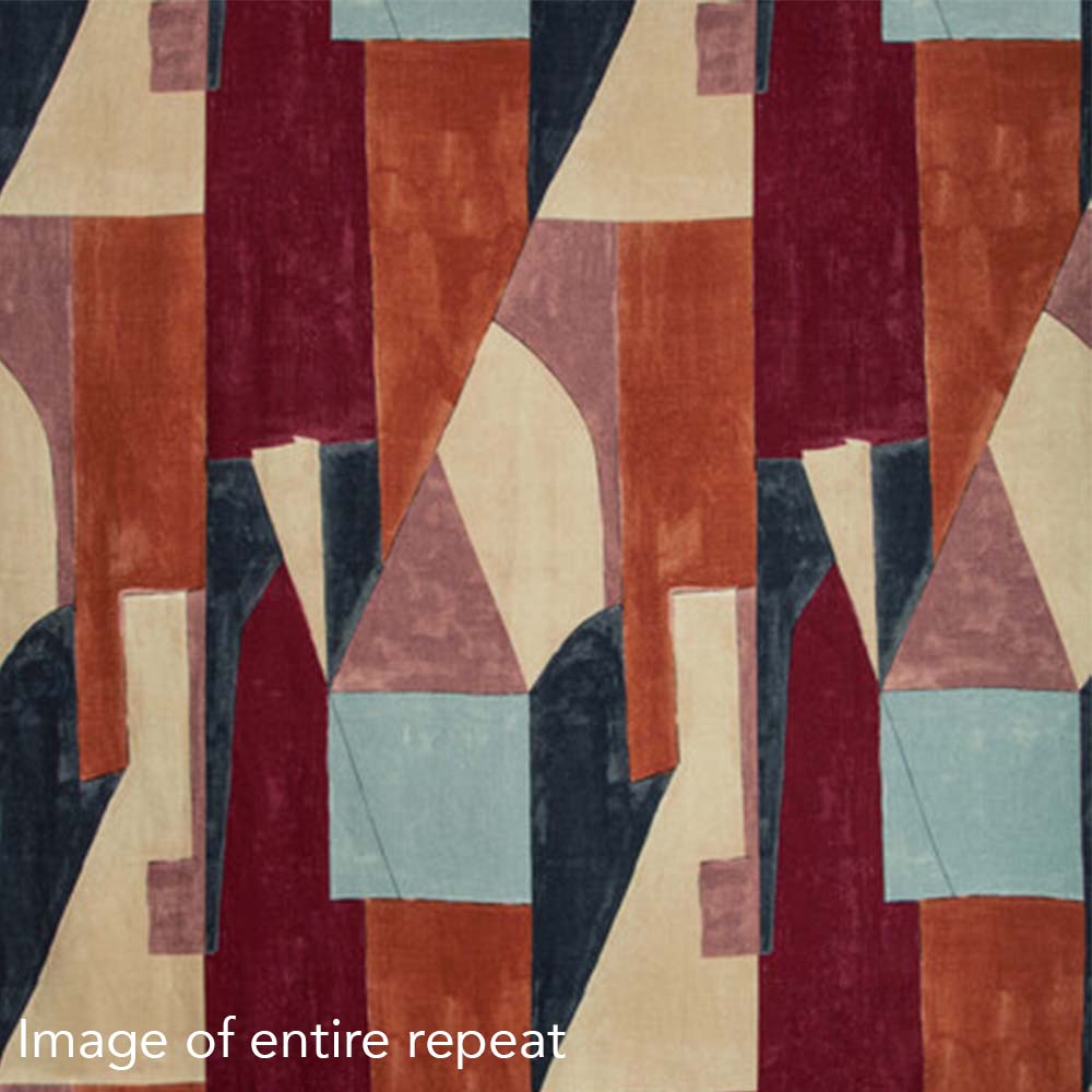 District Claret Pillow Cover