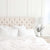 European White Linen OEKO-TEX Bedding on King Bed