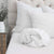 Fitted Bedding Sheet European White Linen OEKO-TEX for King or Queen Bed  Edit alt text