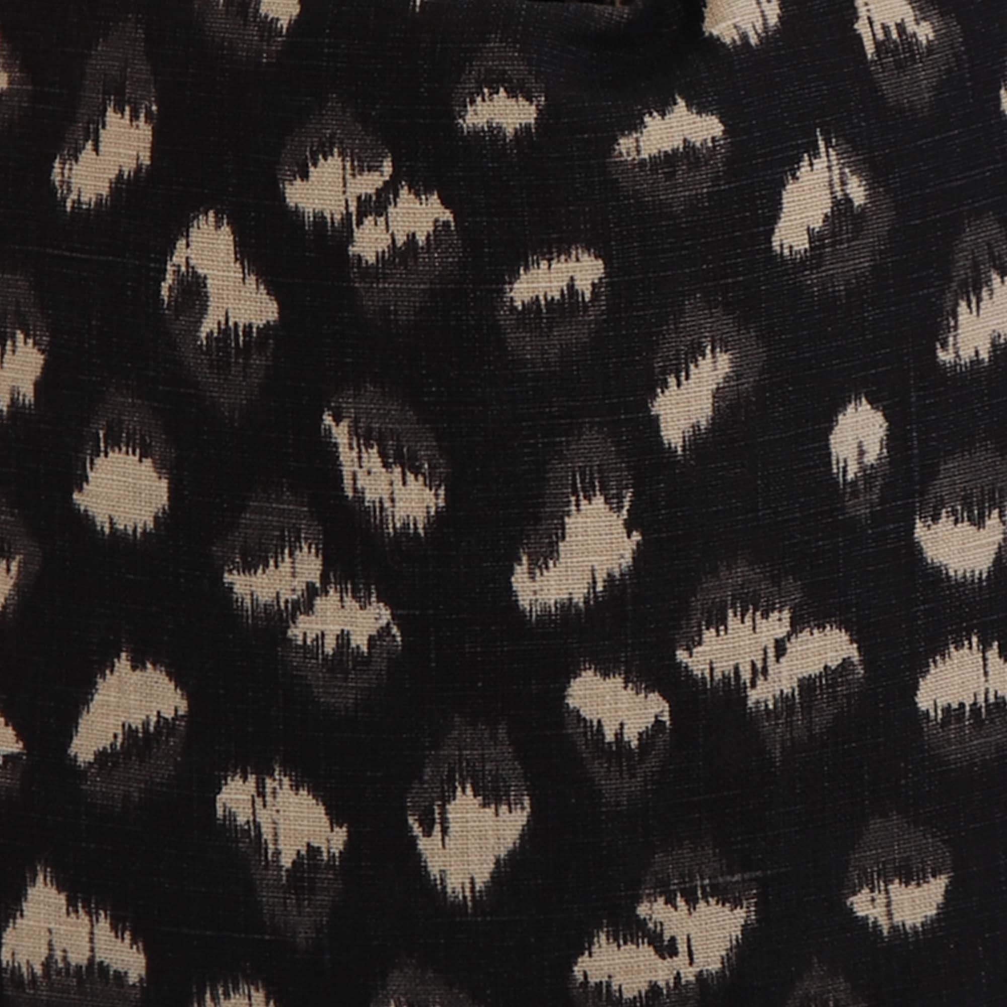 Feline Cheetah Ebony / 4x4 inch Fabric Swatch