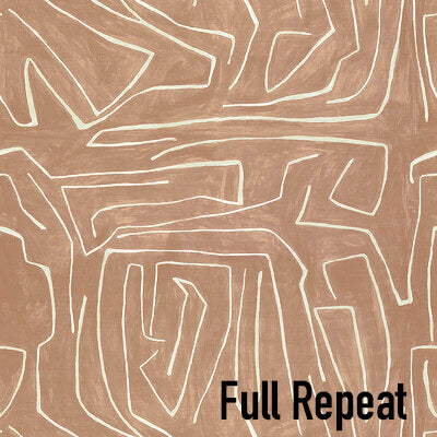 Graffito Salmon Pillow Cover