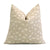 Kelly Wearstler Feline Cheetah Beige Designer Decorative Throw Pillow Cover