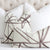 Channels Kelly Wearstler Taupe Throw Pillow Cover