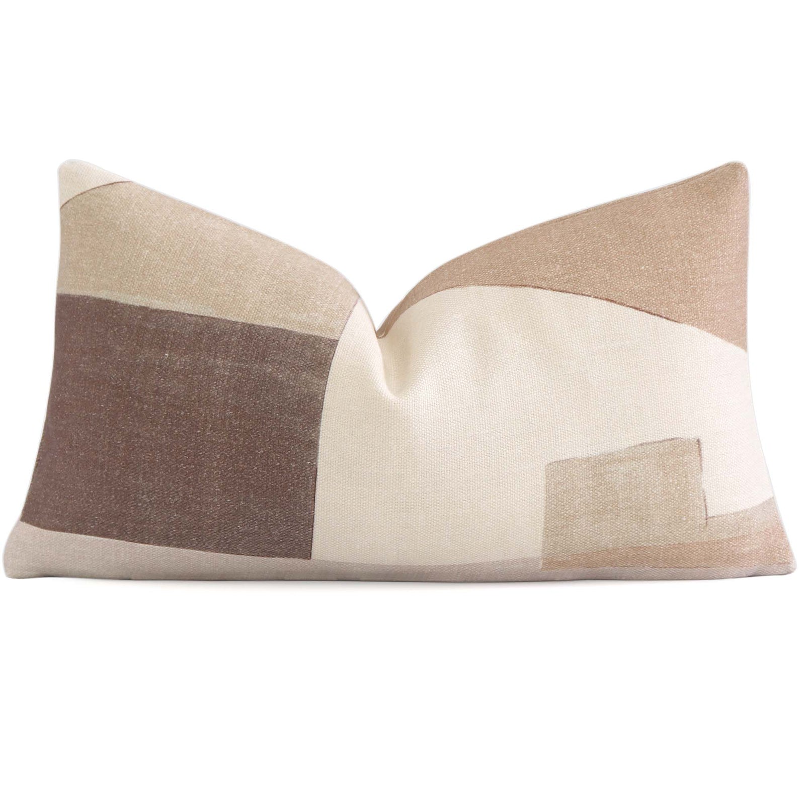 Kelly Wearstler District Silt Pink Designer Lumbar Throw Pillow Cover