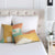 Kelly Wearstler District Tawny Designer Luxury Throw Pillow Cover in Bedroom