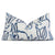 Lee Jofa Groundworks Hutch Bunny Navy Blue Designer Luxury Lumbar Throw Pillow Cover