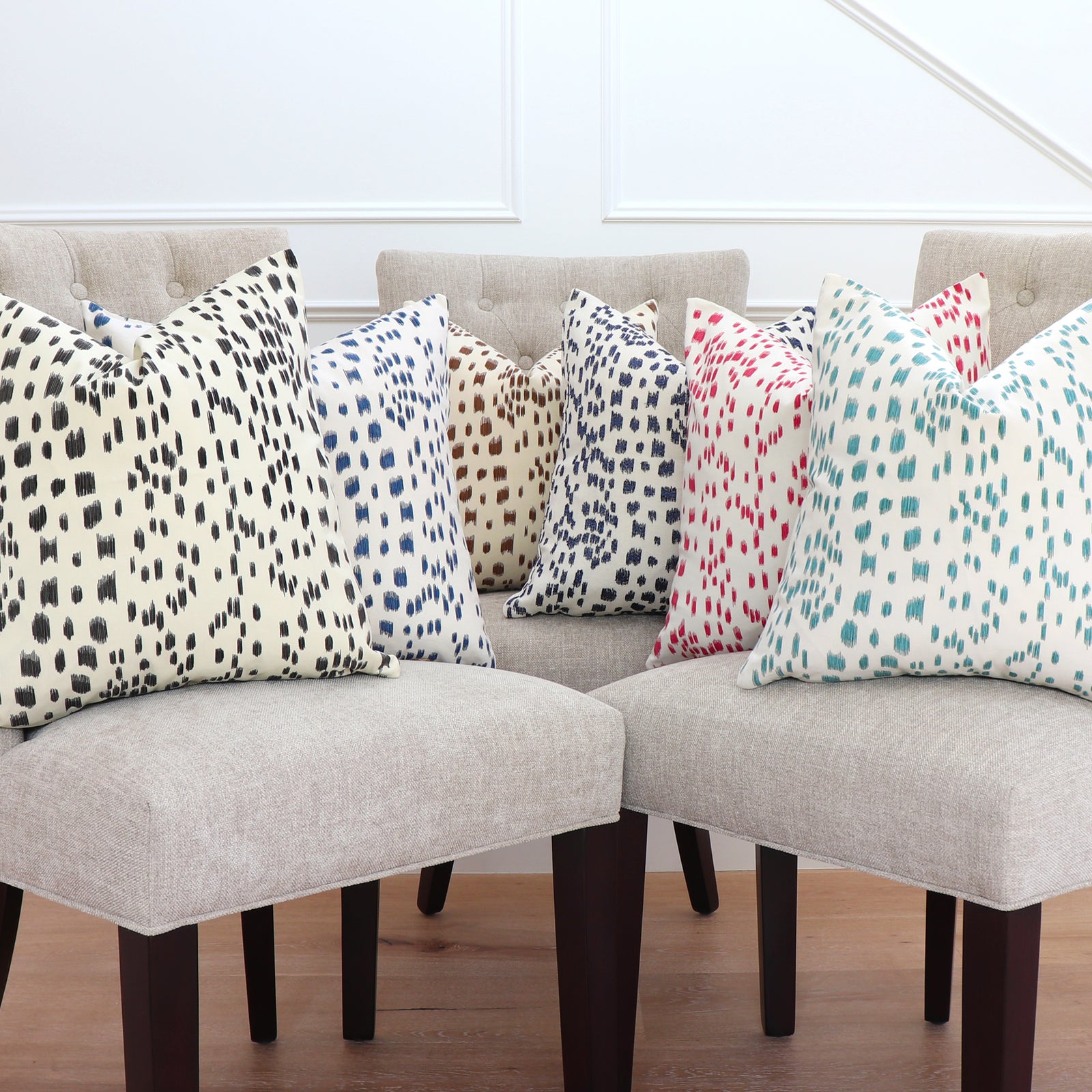 Les Touches All Colors Pillow Cover