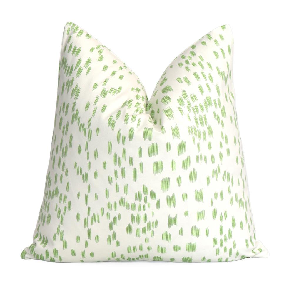 Les Touches Peridot Designer Throw Pillow Cover