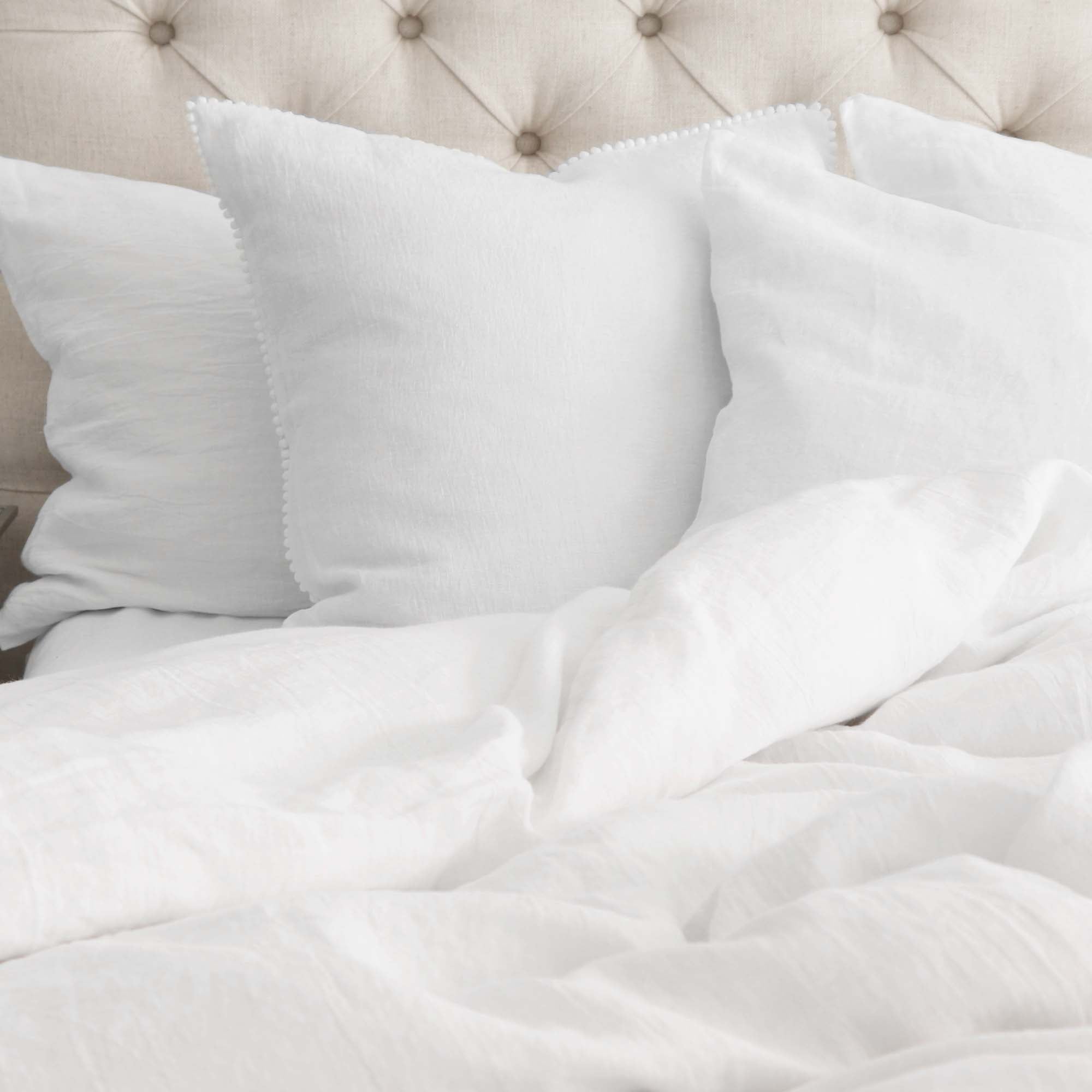 Linen Pillow Cases for Bedding in European Flax OEKO-TEX  Edit alt text